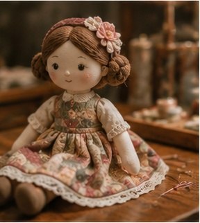 手工布藝玩偶作品